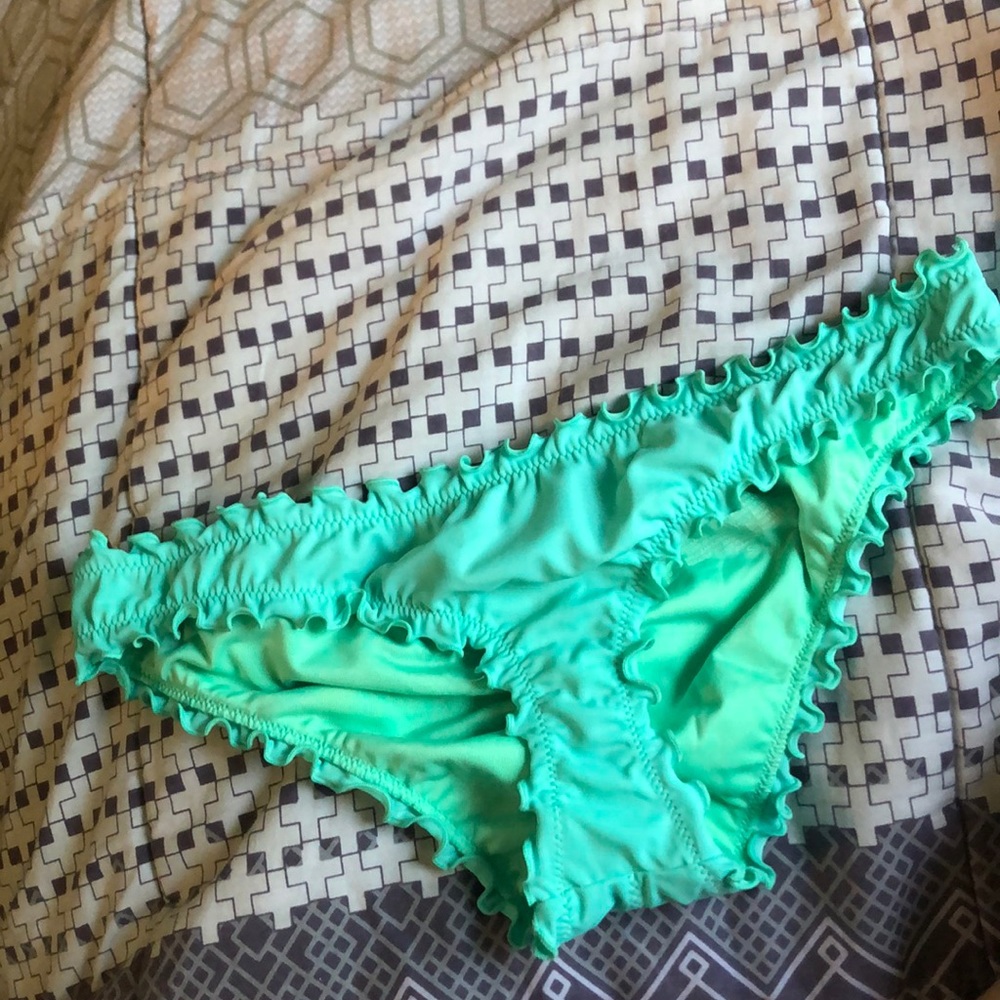 Aqua bikini bottoms